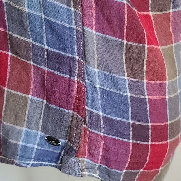 Scotch & Soda Multicolor Plaid Button Down Shirt - Picture 3 of 16